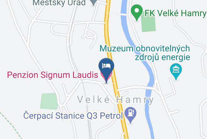 Jablonec Nad Nisou - Penzion Signum Laudis Maps