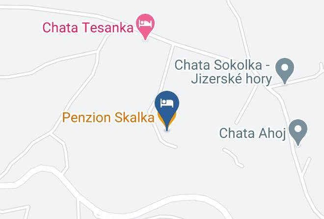 Jablonec Nad Nisou - Penzion Skalka Maps