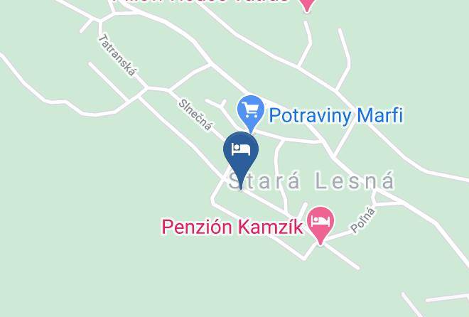 Kezmarok - Penzion Skitour Maps