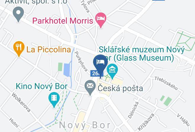 Ceska Lipa - Penzion Sklar Maps