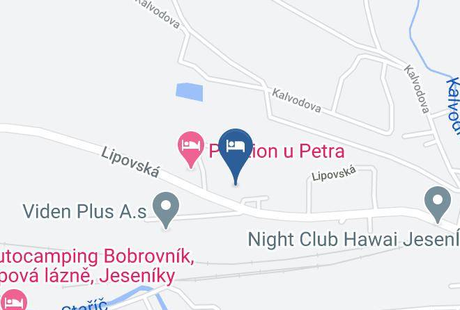 Jesenik - Penzion Slezsky Dum Maps