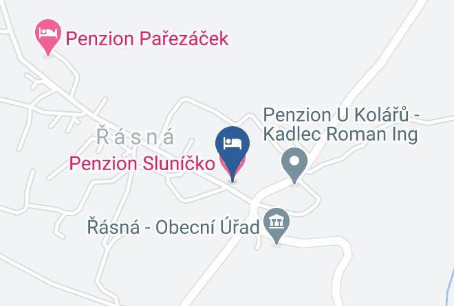 Jihlava - Penzion Slunicko Maps