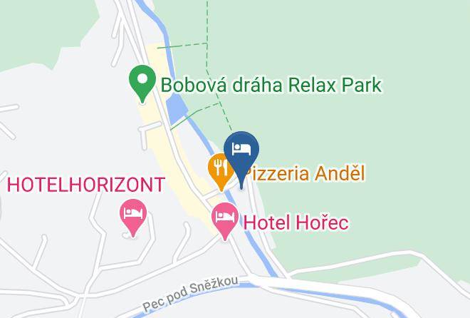 Trutnov - Penzion Slunicko Maps
