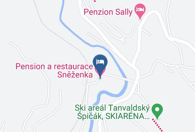 Jablonec Nad Nisou - Pension A Restaurace Snezenka Maps