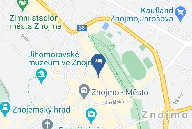 Znojmo - Penzion Solnice Maps