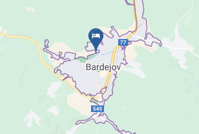 Bardejov - Penzion Sport Maps