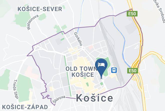 Kosice - Penzion Sport Maps