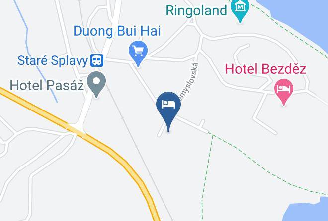 Ceska Lipa - Penzion Sportcentrum Maps