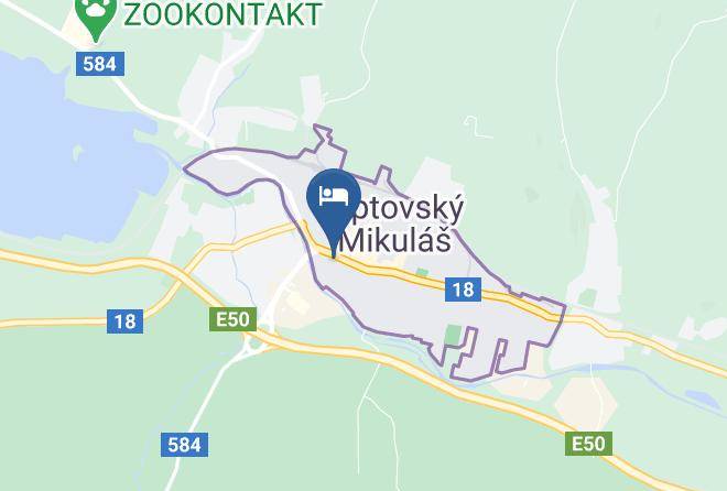 Liptovsky Mikulas - Penzion Squash Maps