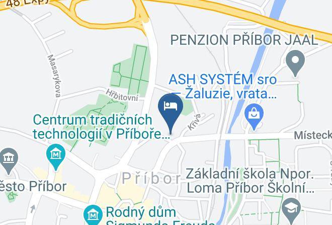 Novy Jicin - Penzion St Florian Maps