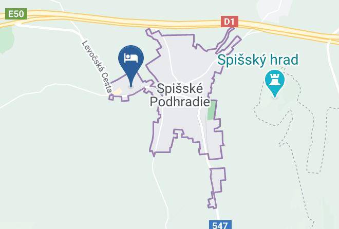 Levoca - Penzion St Martin Maps