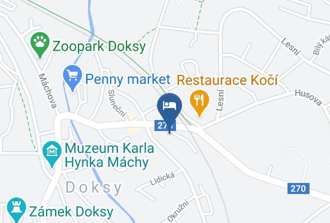 Ceska Lipa - Penzion Star Maps