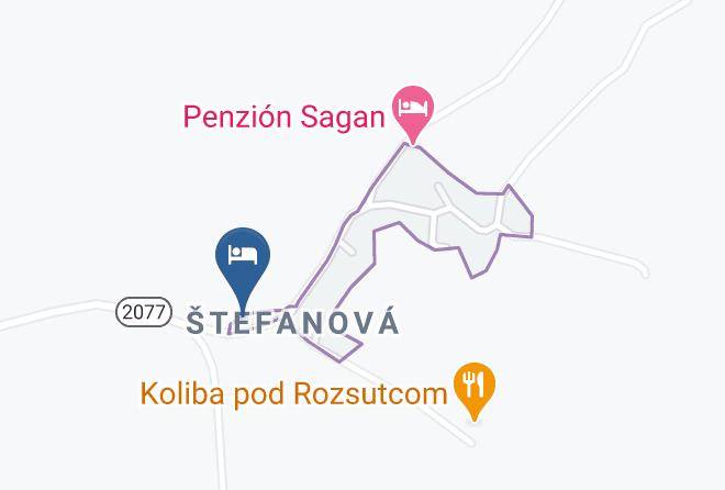 Zilina - Penzion Starek Restauracia S Pizzeriou Maps