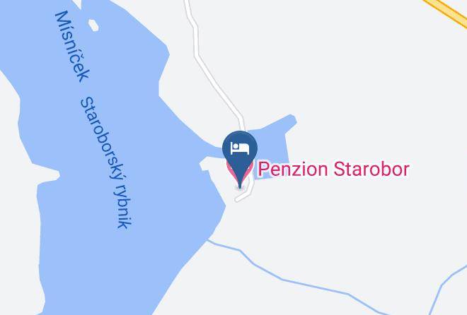 Strakonice - Penzion Starobor Maps
