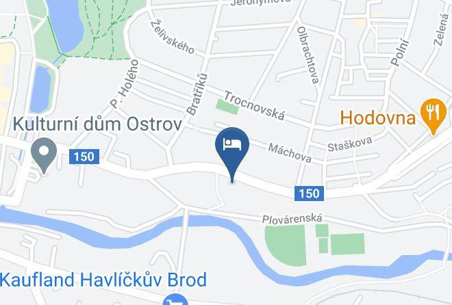 Havlickuv Brod - Penzion Starr Maps