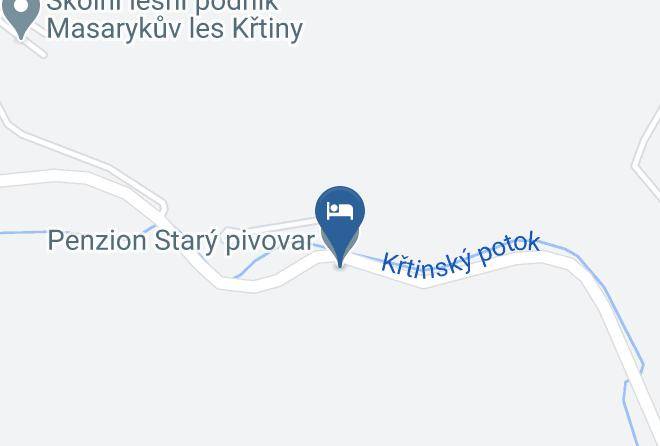 Blansko - Penzion Stary Pivovar Maps