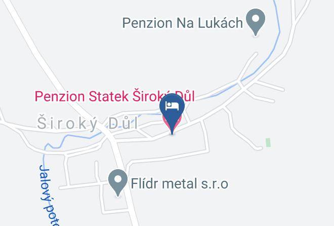 Svitavy - Penzion Statek Siroky Dul Maps