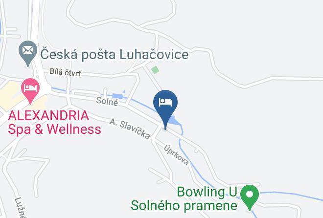 Luhacovice - Penzion Stella Maps