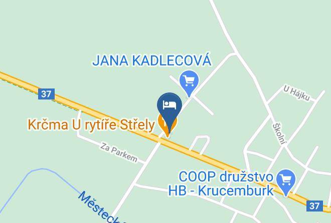 Havlickuv Brod - Penzion Strela Maps