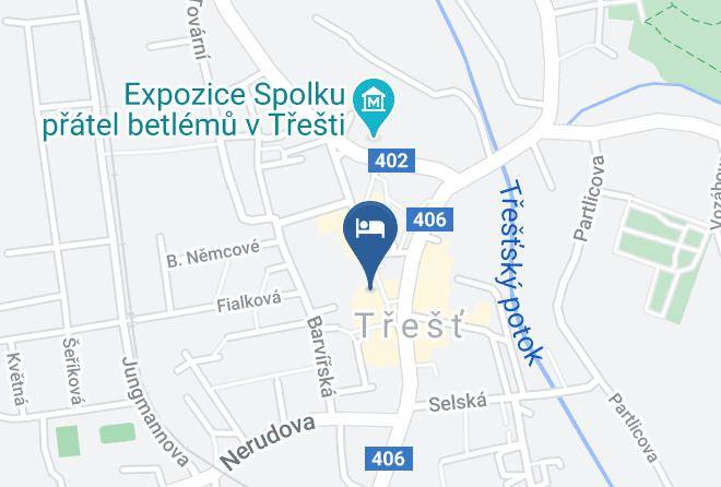 Jihlava - Penzion Svet Maps