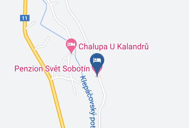 Sumperk - Penzion Svet Sobotin Maps