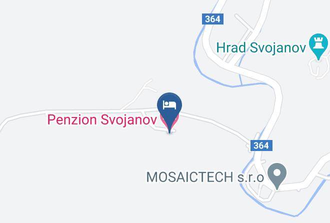 Svitavy - Penzion Svojanov Maps
