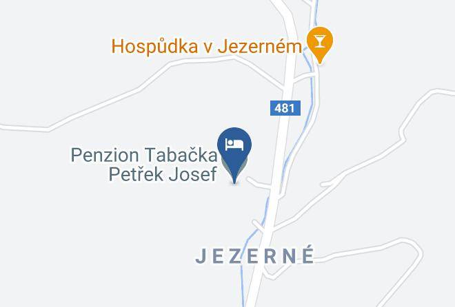 Vsetin - Penzion Tabacka Petrek Josef Maps