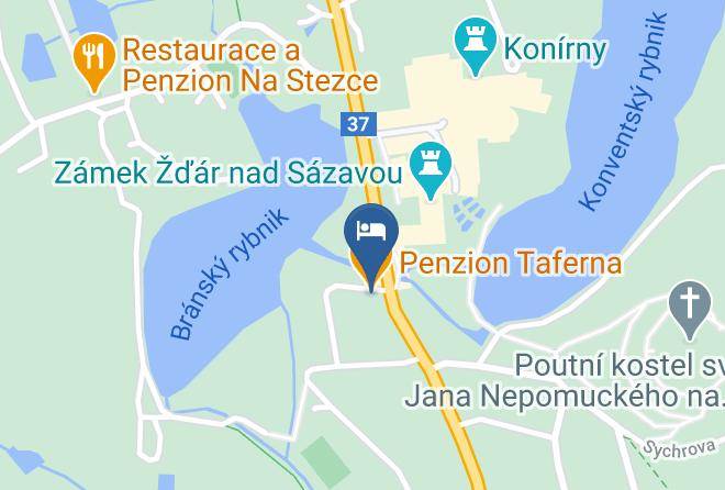 Zdar Nad Sazavou - Penzion Taferna Maps