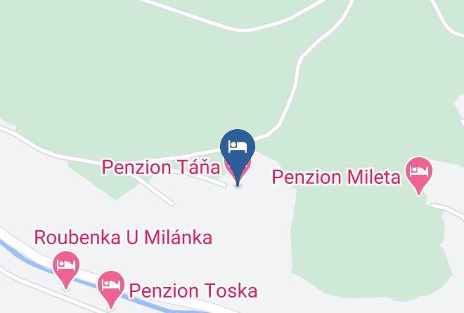 Trutnov - Penzion Tana Maps