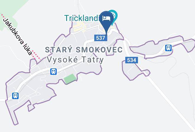 Poprad - Penzion Tatra Maps