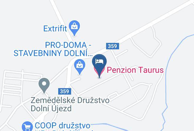 Svitavy - Penzion Taurus Maps