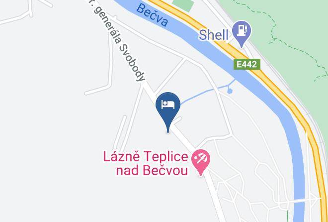 Prerov - Penzion Tereza Maps