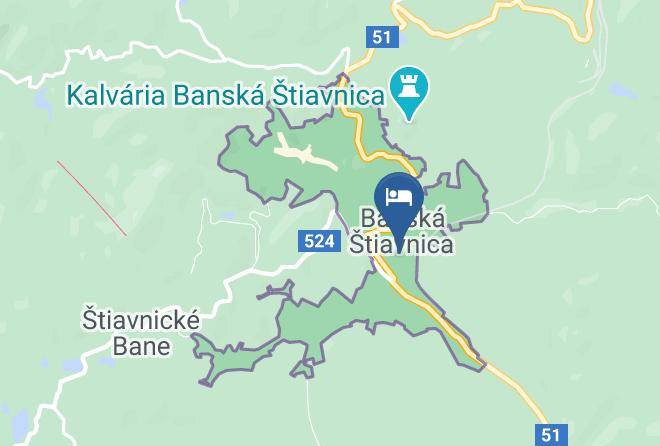 Banska Stiavnica - Penzion Terra Banensium Maps