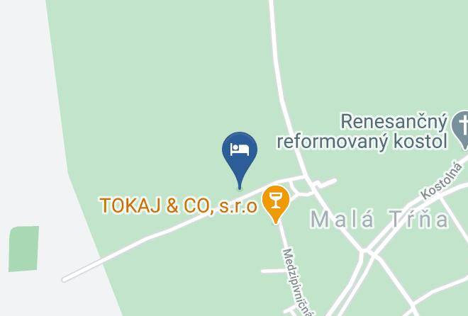 Trebisov - Penzion Tokaj Macik Maps