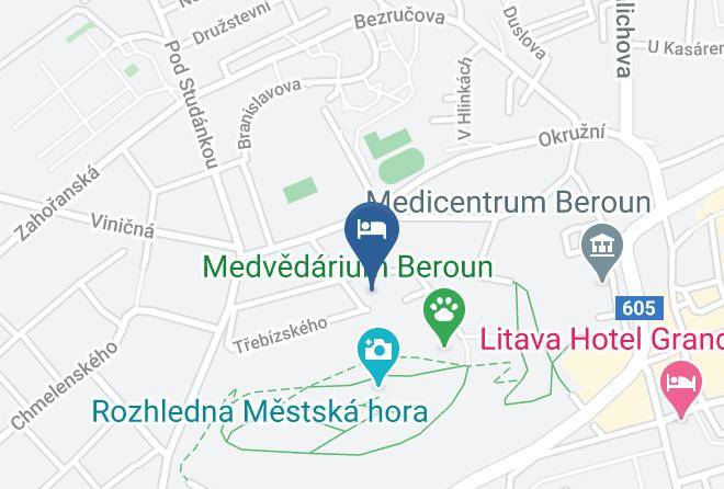 Beroun - Penzion Tony Maps