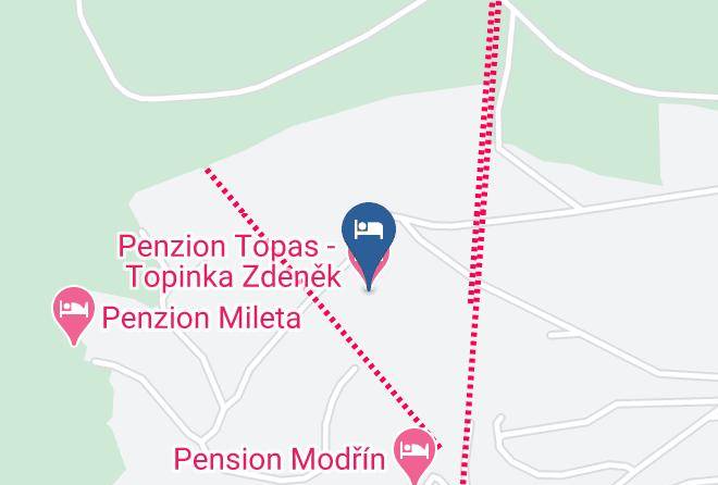 Trutnov - Penzion Topas Topinka Zdenek Maps