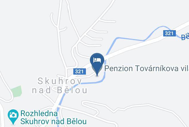 Rychnov Nad Kneznou - Penzion Tovarnikova Vila Maps