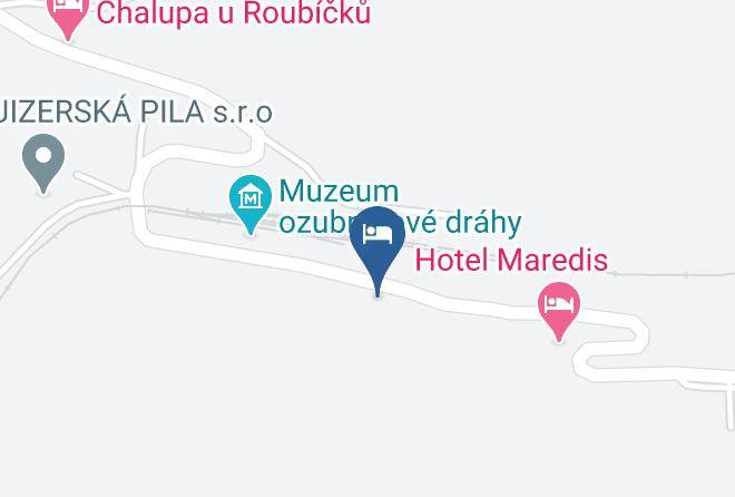 Jablonec Nad Nisou - Penzion Triola Maps