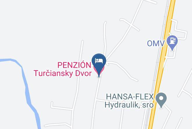 Martin - Penzion Turciansky Dvor Maps
