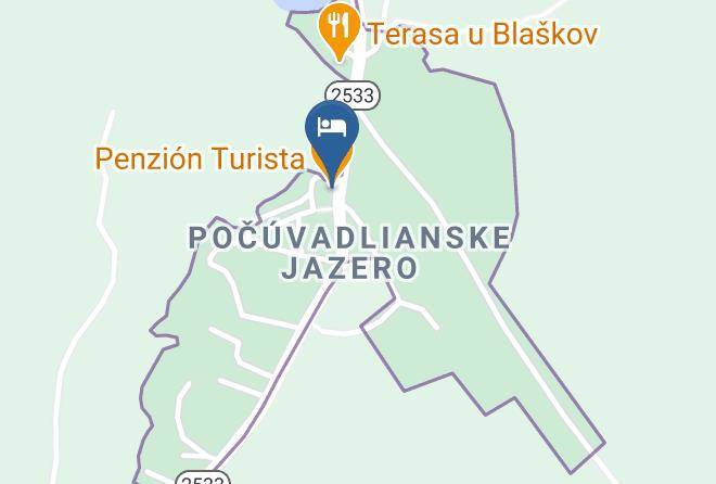 Banska Stiavnica - Penzion Turista Maps