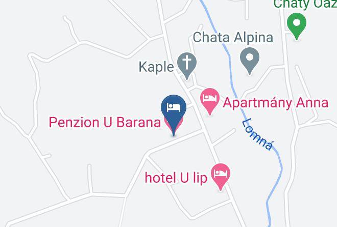 Novy Jicin - Penzion U Barana Maps