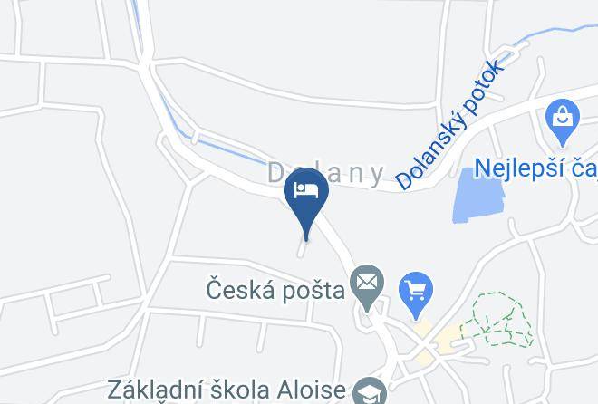 Dolany - Penzion U Blahu Maps