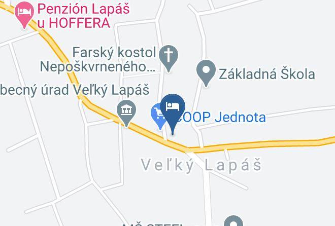 Nitra - Penzion U Bosorky Maps