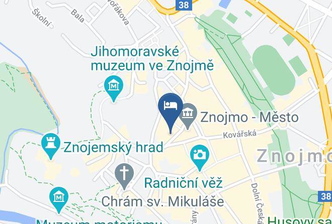 Znojmo - Penzion U Cisare Zikmunda Maps