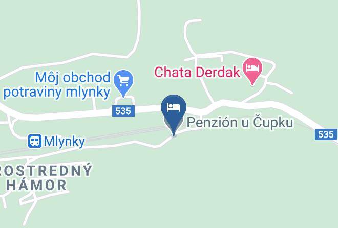 Spisska Nova Ves - Penzion U Cupku Maps