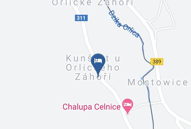 Rychnov Nad Kneznou - Penzion U Cvrcku Maps