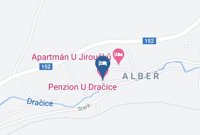 Jindrichuv Hradec - Penzion U Dracice Maps