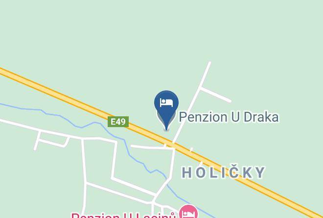 Jindrichuv Hradec - Penzion U Draka Maps