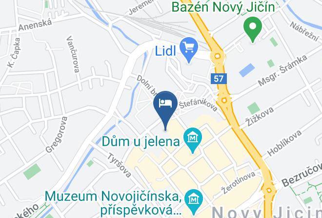 Novy Jicin - Penzion U Dubu Maps