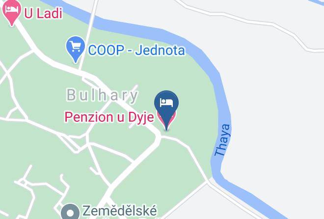 Breclav - Penzion U Dyje Maps